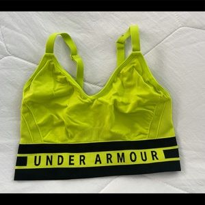 Women's UA Seamless Low Solid Sports Bra